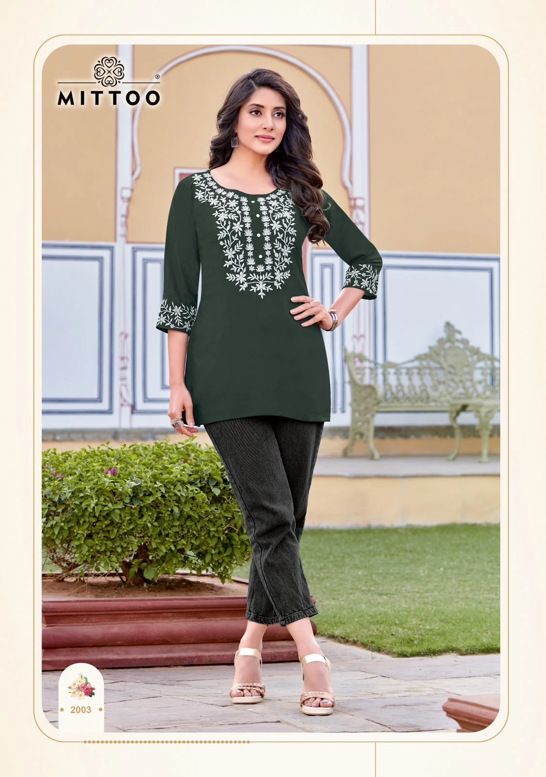 Mittoo Charmi Heavy Rayon Wholesale Fancy Kurtis Catalog — Wholesale Kurtis, Mittoo wholesale from Surat - Gallery Image 3